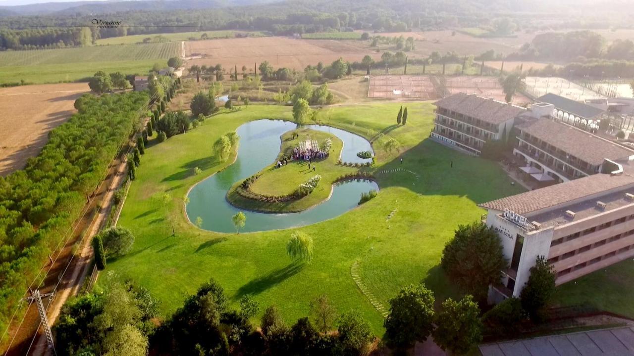 Hotel Mas Sola Santa Coloma De Farners Exterior foto